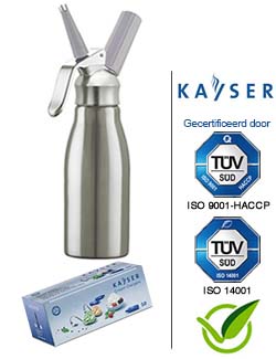 [3] Kayser INOXcreamer 0,5L starter set